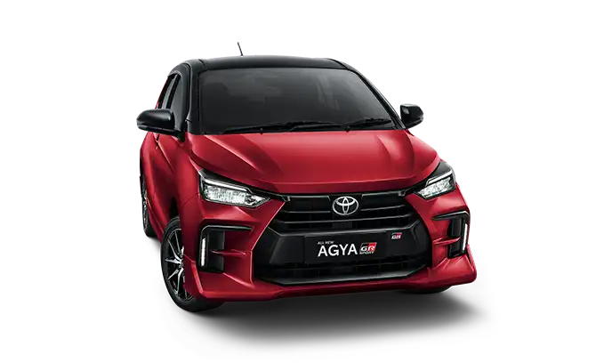 Agya GR Sport Black-Red