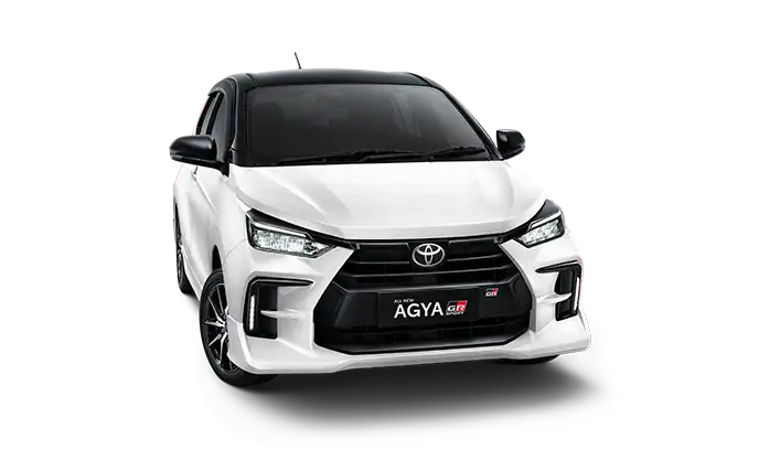 Agya GR Sport Black-White